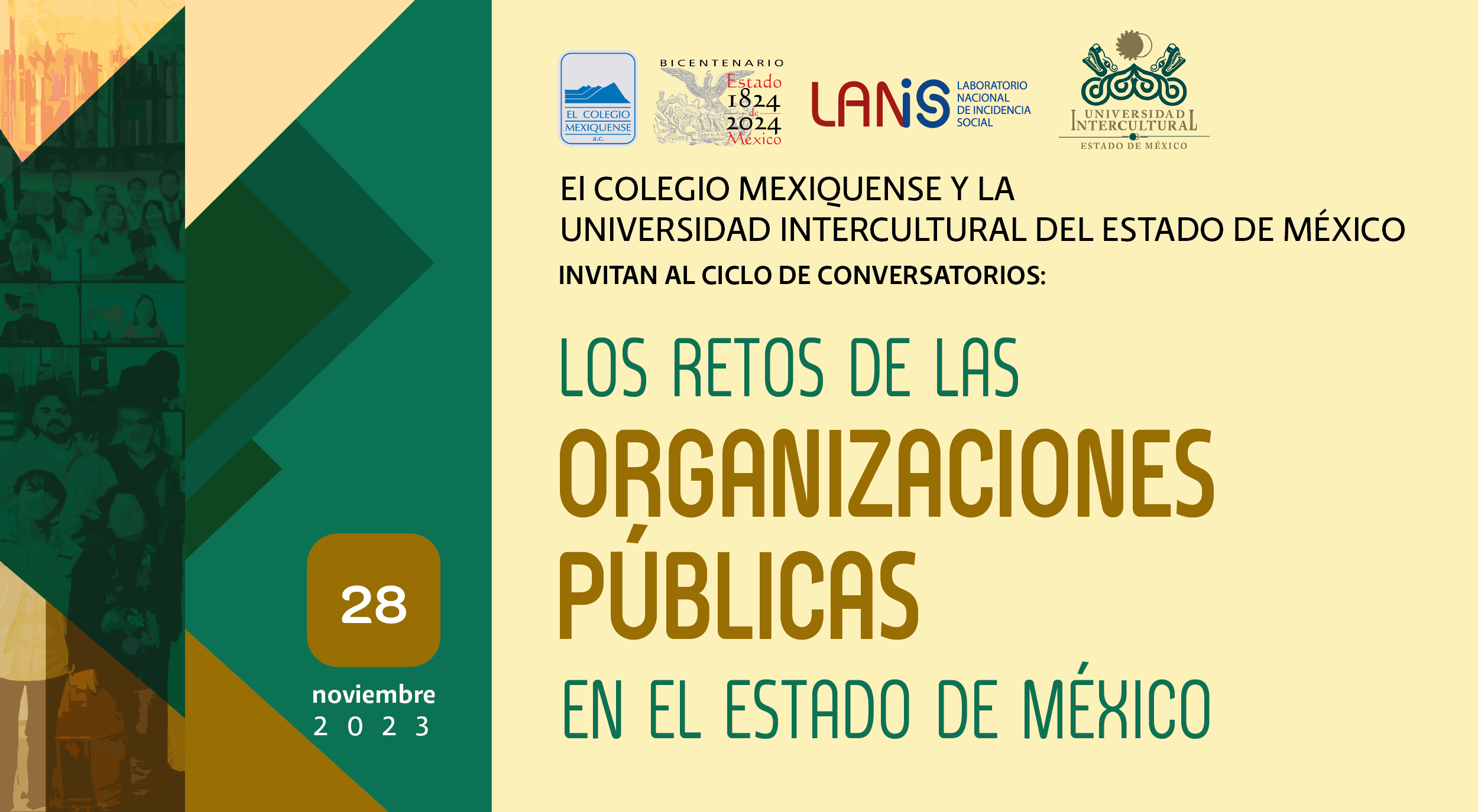 Ciclo de conversatorios. Los retos de las organizaciones públicas en el Estado de México