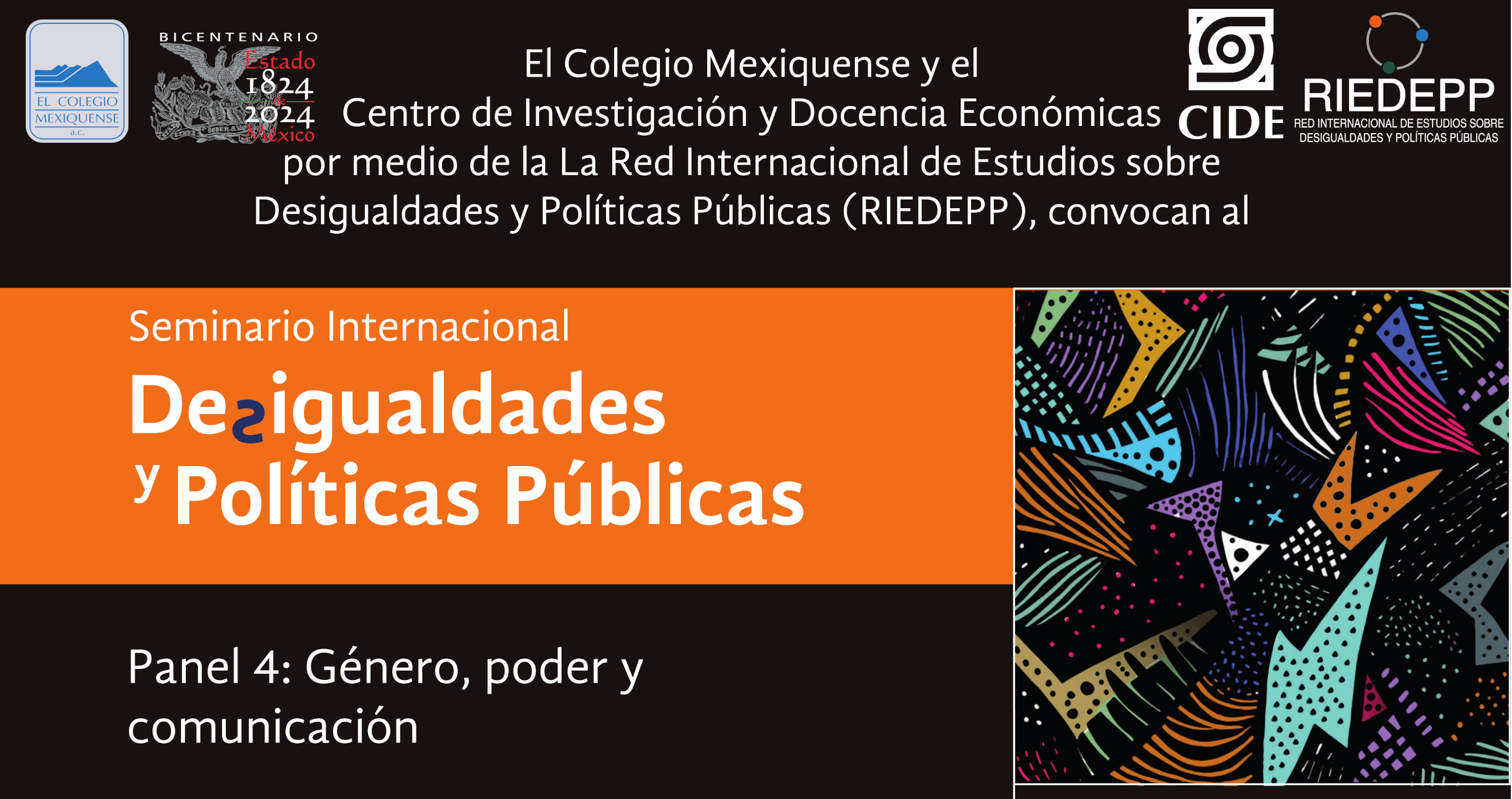 Seminario Internacional. Desigualdades y Políticas Públicas. Panel 4: Género, poder y comunicación